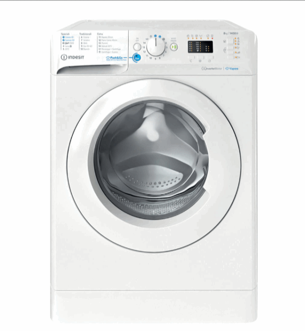 Lavatrice Indesit 8 kg.